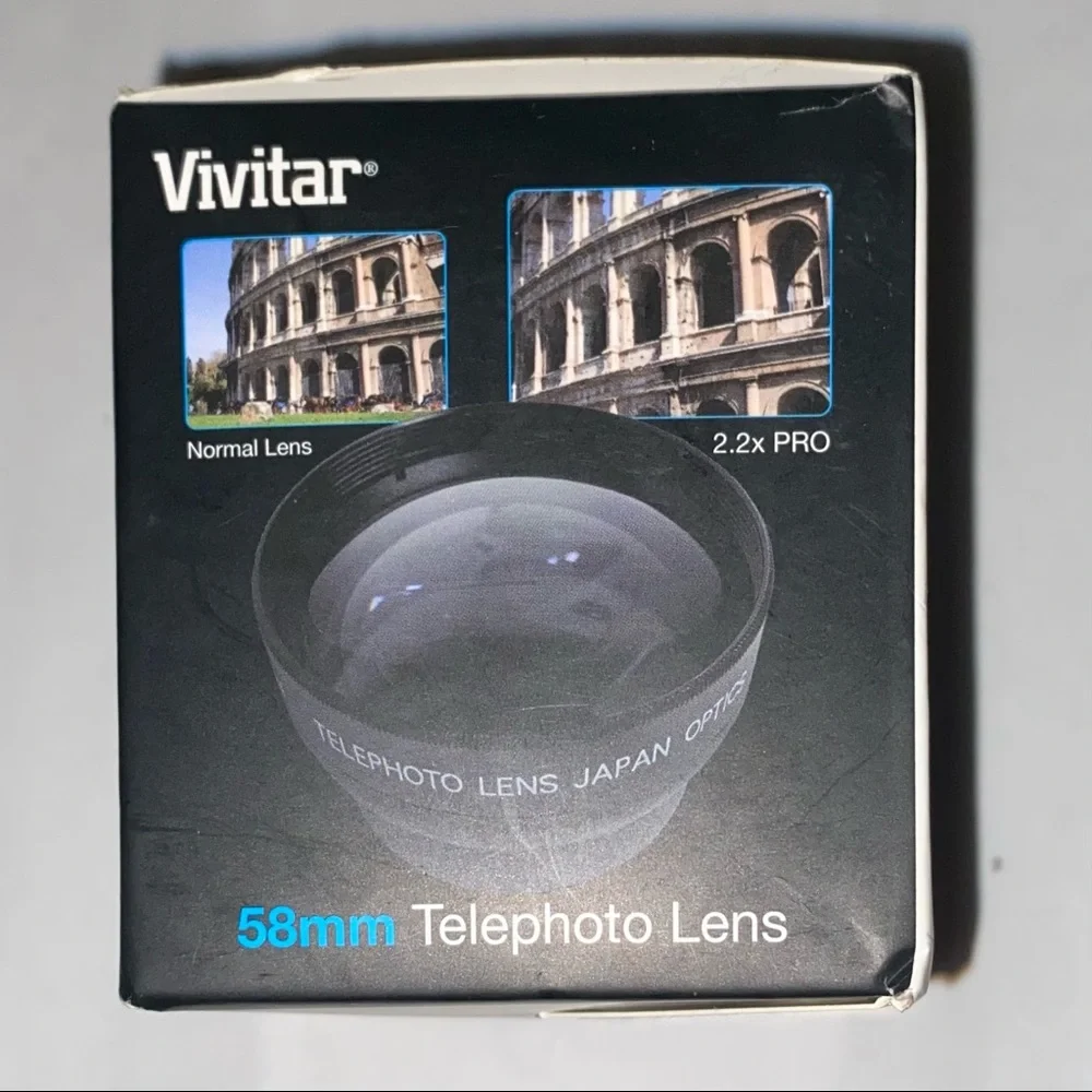 Vivitar 2.2x Professional Telephoto Lens 58 mm Telephoto